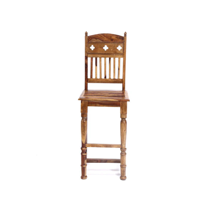 Classic Handmade Wooden Sheesham Wooden Regal Bar Chair