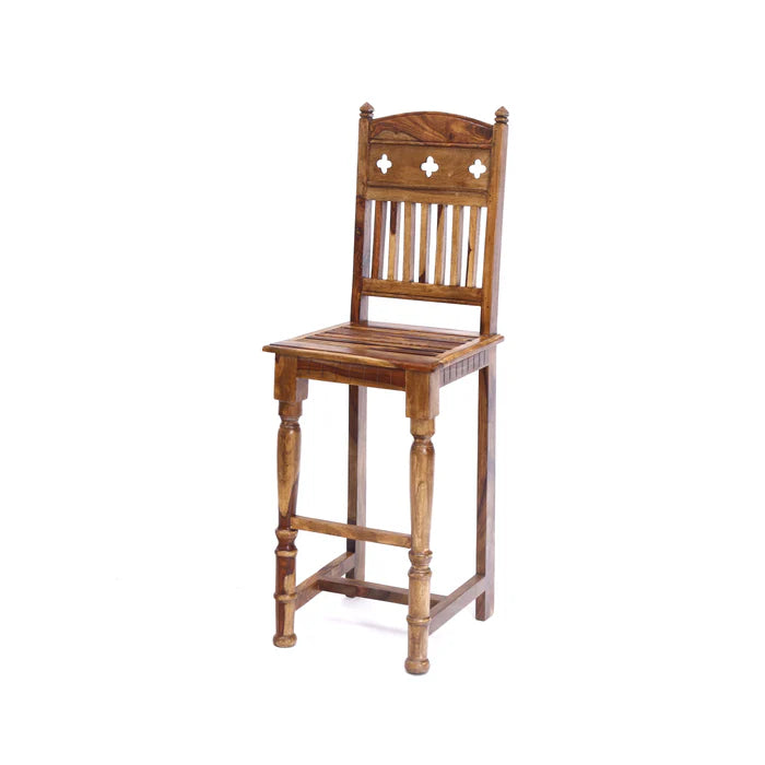 Classic Handmade Wooden Sheesham Wooden Regal Bar Chair