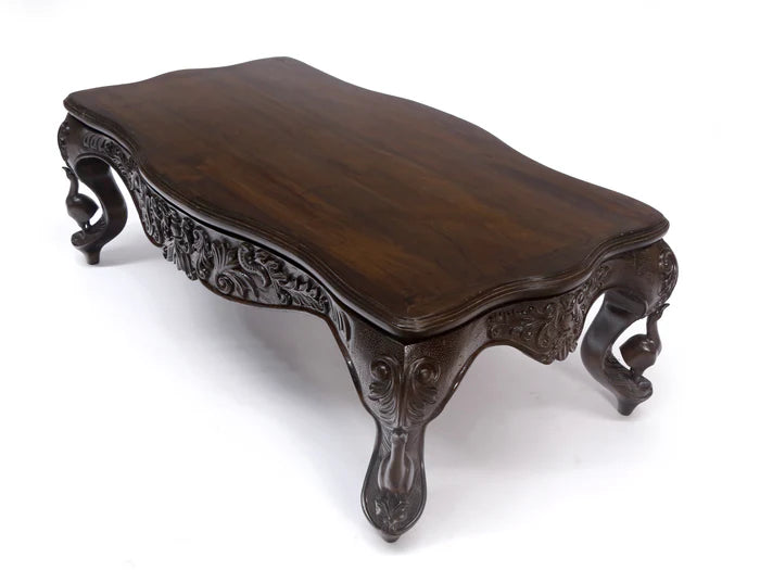 Walnut Touch Majestic Solid Coffee Table