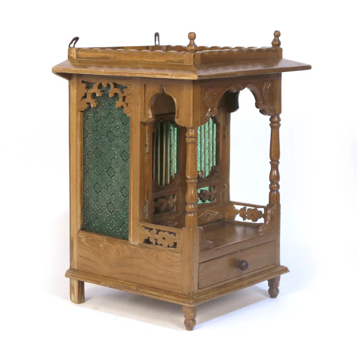 Teak Wood House Temple