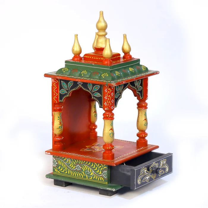 Red Hued Temple