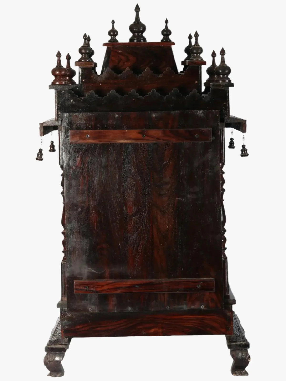 Large Wooden Pooja Temple with Double Doors for Home – Handmade Wooden Mandir | Designer Prayer AltarWooden Temple For Homecarved wooden mandir