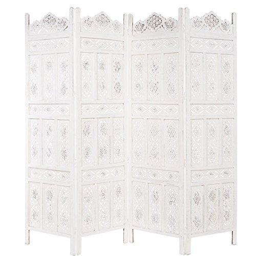 Wooden Partitions Home Decor Wooden Room Divider Partition Screen for Living Room Wooden Separator Home & Kitchen