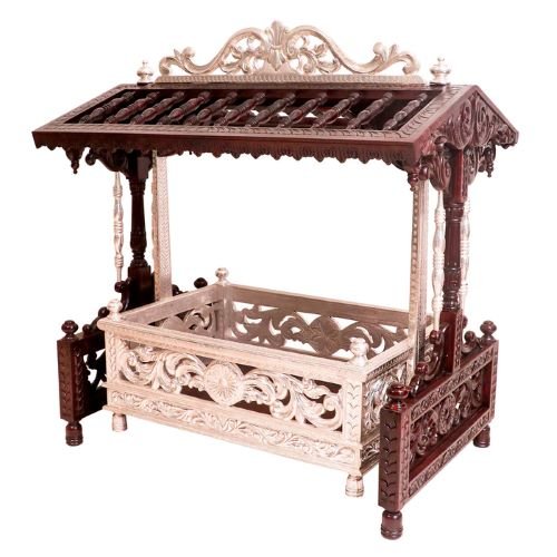 Wooden Baby Cradle