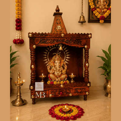 Small Wooden Mandir – (2000 Se 5000 Low budget )