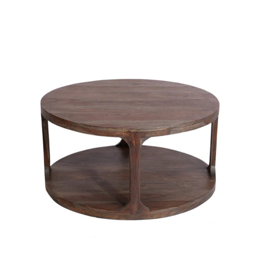 Dark Brown Solid Coffee Table