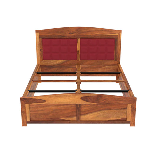 Wooden Classical Upholstered Bed