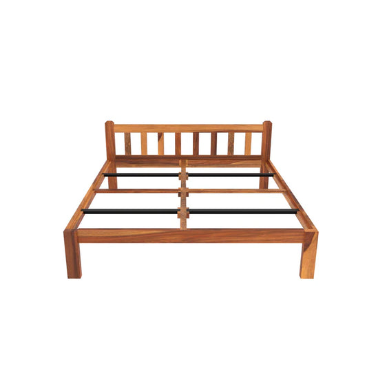 Solid Wood Contemporary Bed (Sheesham wood)