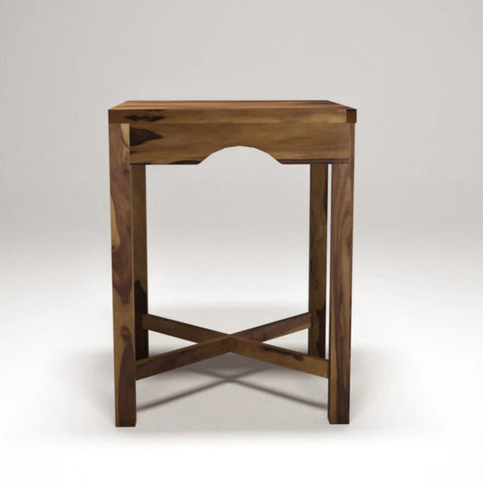 Cross Wood Stool Coffee Table