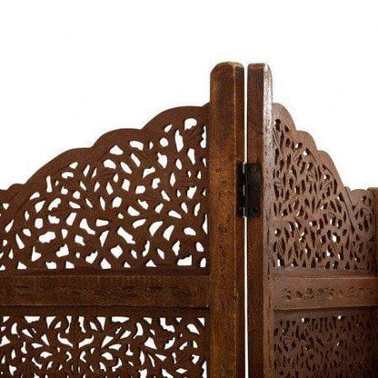 Wooden Partition/Room Divider (Brown)