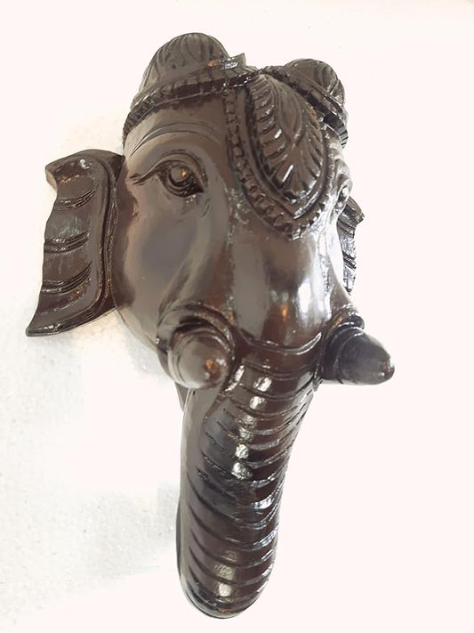 Wooden Elephant Showpiece - Handcrafted Home Decor