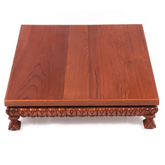 Vaicitrya Traditional Signature Teak Wood Bajot