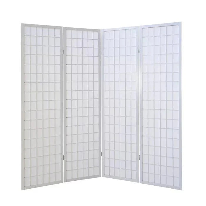 Archibald 175Cm H Folding Room Divider 4 Panel