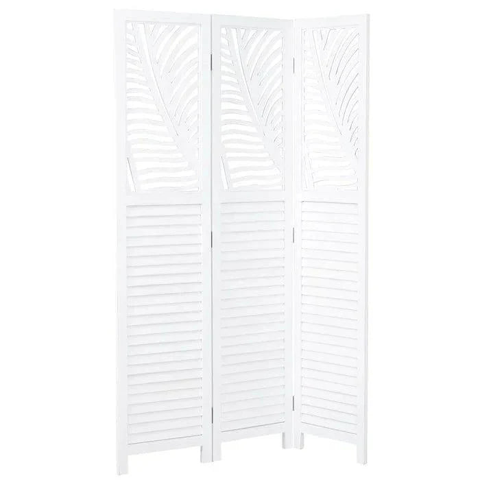 Bernd 120Cm W x 170Cm H 3 - Panel Solid Wood Folding Room Divider
