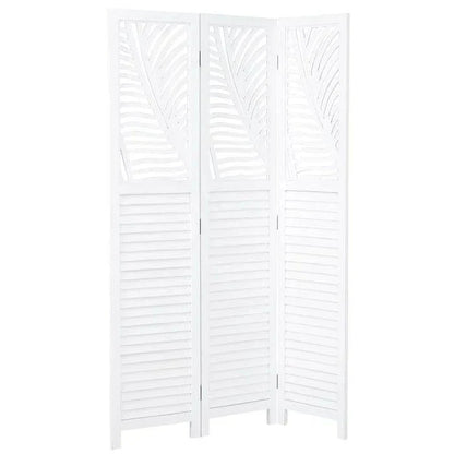 Bernd 120Cm W x 170Cm H 3 - Panel Solid Wood Folding Room Divider