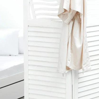 Bernd 120Cm W x 170Cm H 3 - Panel Solid Wood Folding Room Divider