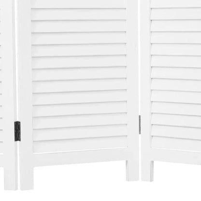 Bernd 120Cm W x 170Cm H 3 - Panel Solid Wood Folding Room Divider