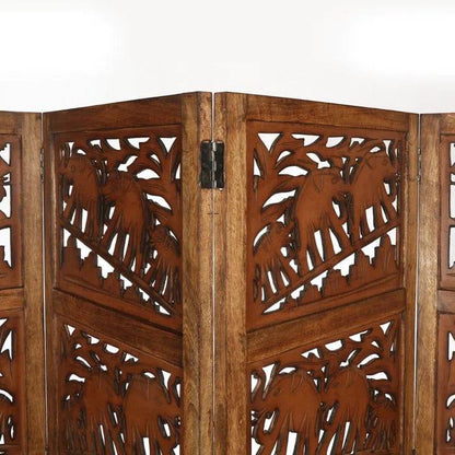 Bidwell 202Cm W x 183Cm H 4 - Panel Folding Room Divider