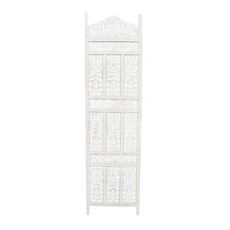 4 - Panel Wooden Folding Room Divider