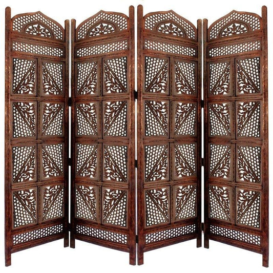 Wooden Partition Panel Folding Room Divider
