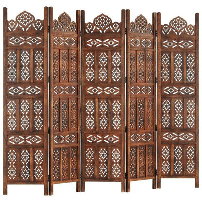 5 - Panel Folding Room Divider