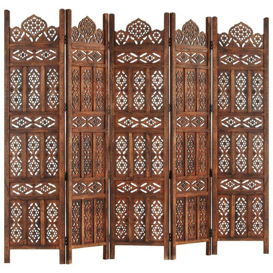 5 - Panel Folding Room Divider
