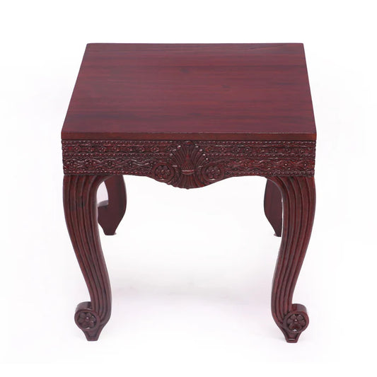 Teak folk carved coffee Table