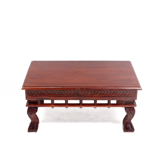 Wooden compact Ethnic Style coffee table