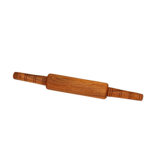 Solid Teak Wood Rolling Pin (Belan)