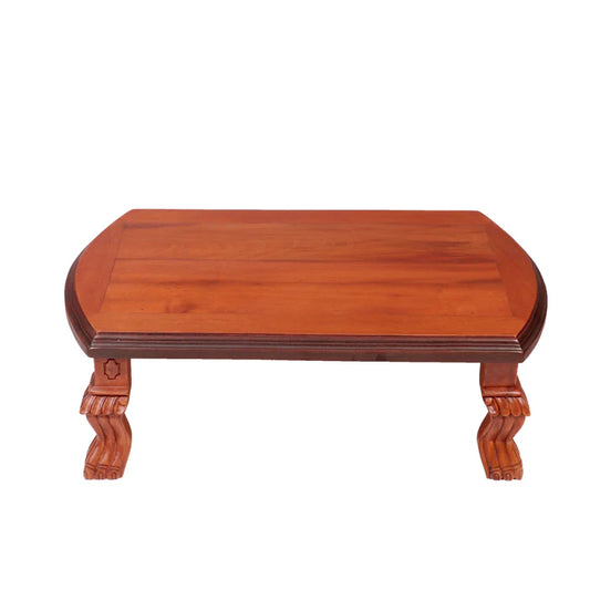 Folidng solid wood curvy design bajot