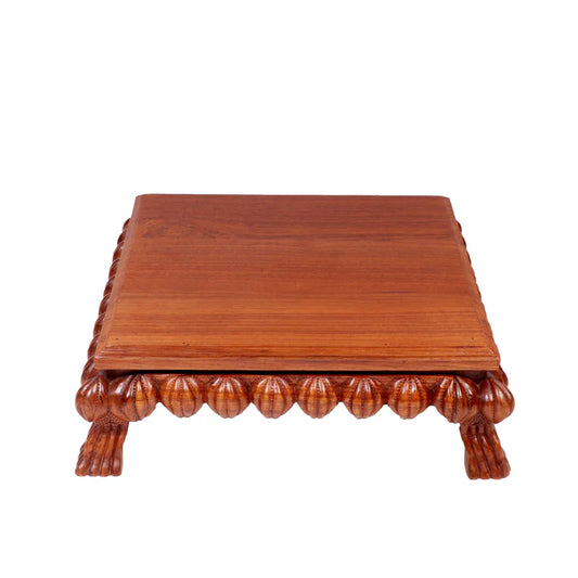 Auzira Traditional Teak Wood Signature Bajot/choki