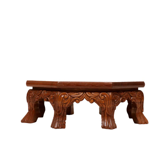 Navam Traditional Wooden Octagonal Bajot