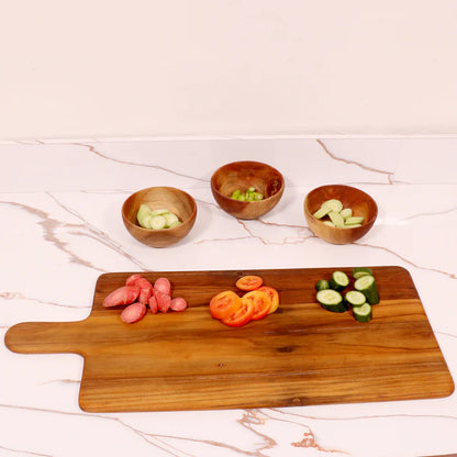 Long Quaint Chopping Board - 31 x 10 Inch