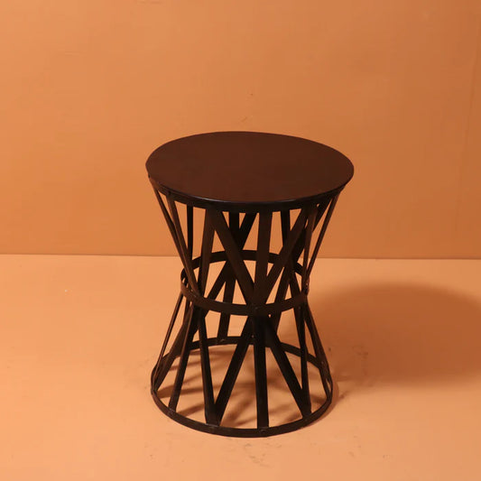 Metallic Drum Stool