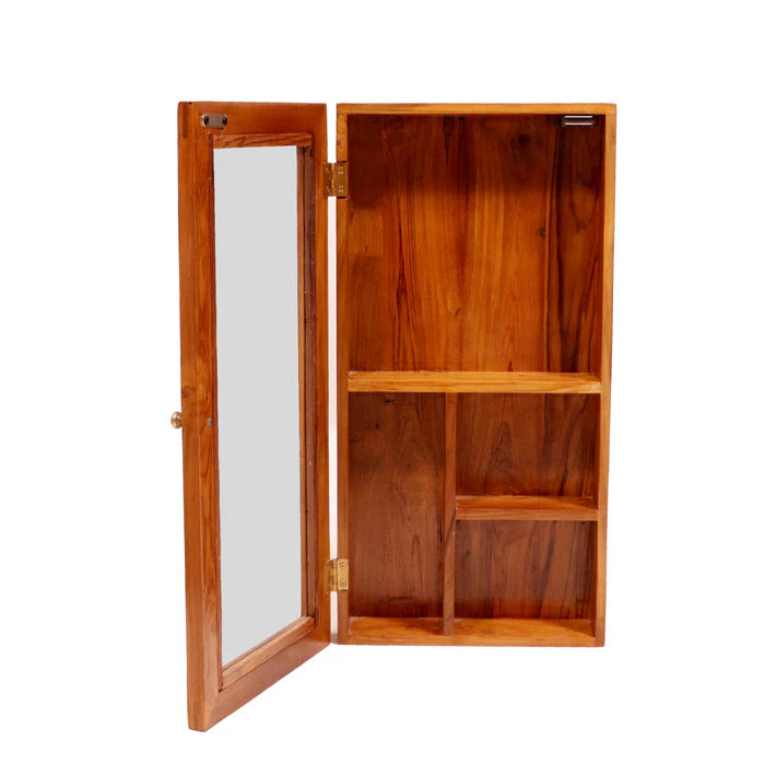 Solid teak wood Wall hanging Compact cabinet - Teak wood