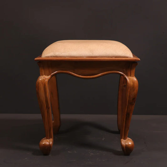 Classic Wooden Carved Stool