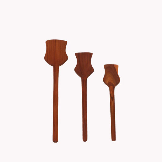 Wooden Spatula Set of 3