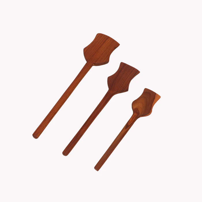 Wooden Spatula Set of 3