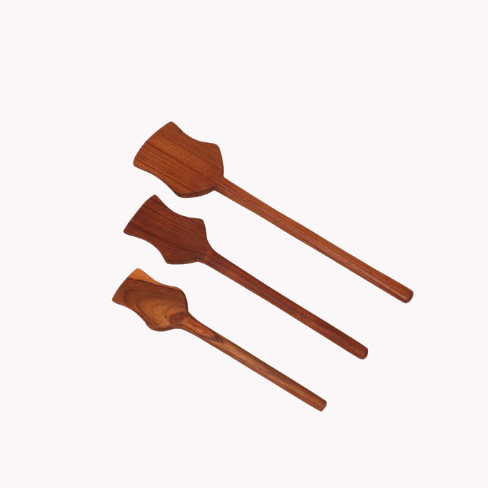 Wooden Spatula Set of 3