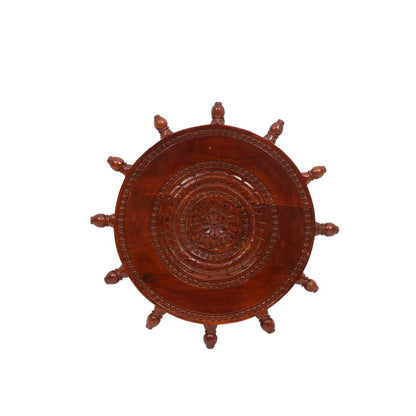 Ship’s Wheel Wall Decor - Natural Tone