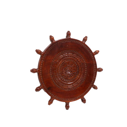 Ship’s Wheel Wall Decor - Natural Tone