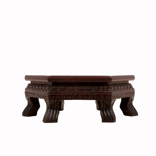 Chain Style Mahogany Dark Style Teak Wood Bajot