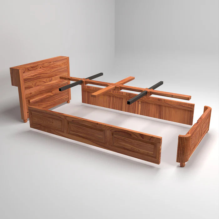 Bali Inspired Single person Bed