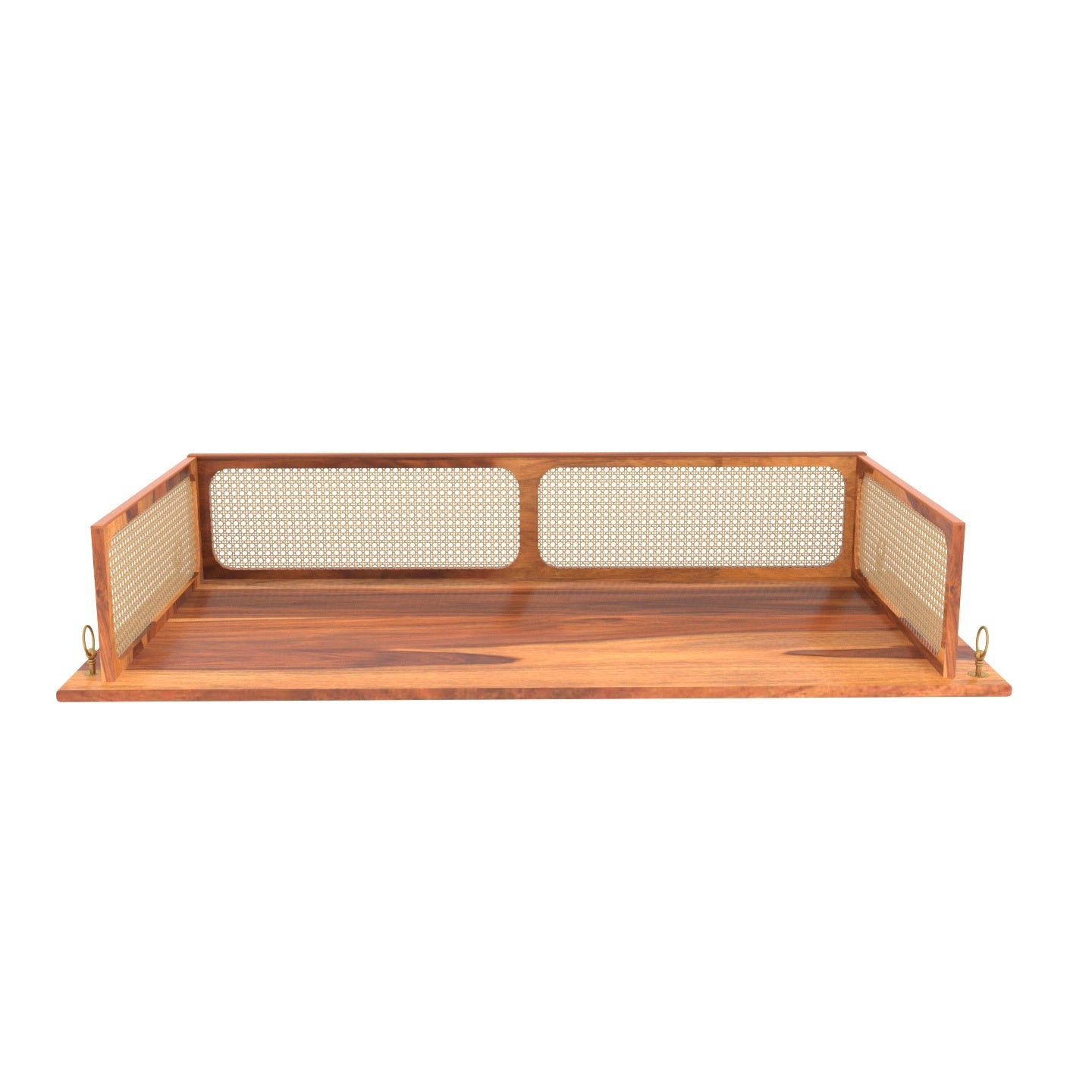 Large 72 inch handmade wooden swing for home