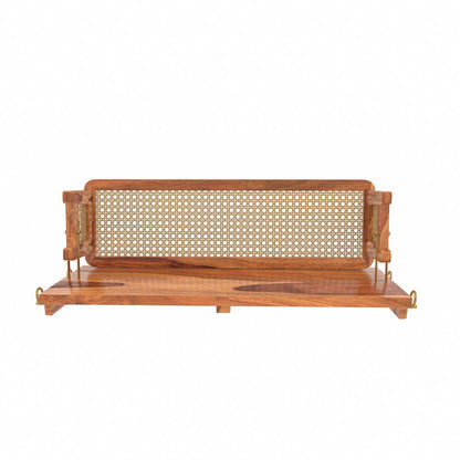 Classic Indian cane wooden jhula for home decor