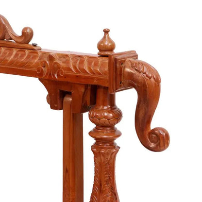 Classic handcrafted cradle for traditional nursery décor