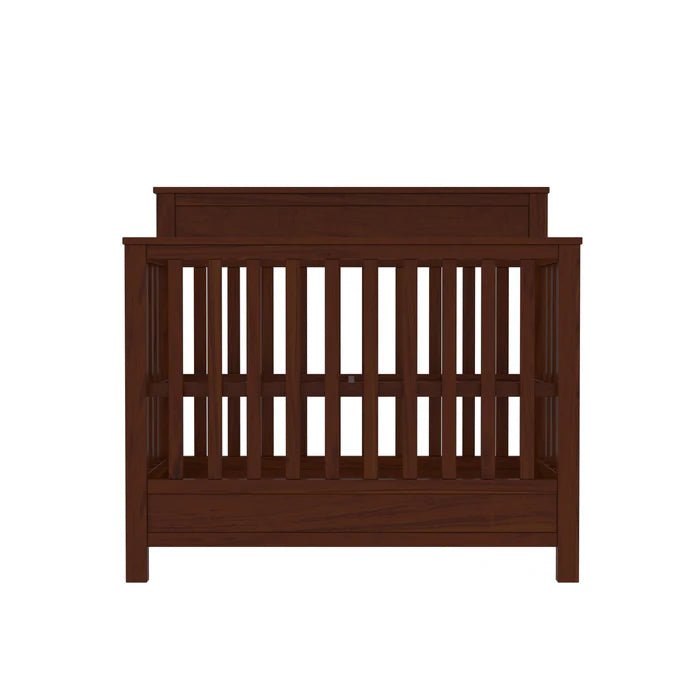 Ready-to-use teak wood baby cradle with no assembly required