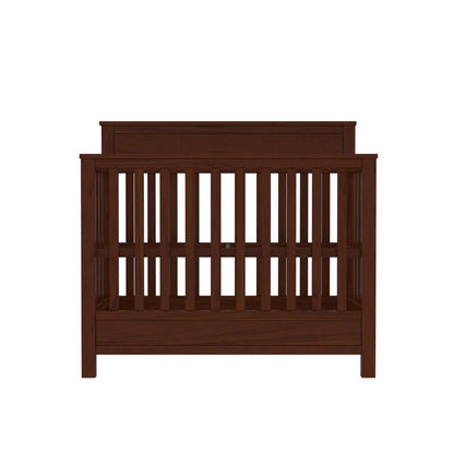 Ready-to-use teak wood baby cradle with no assembly required