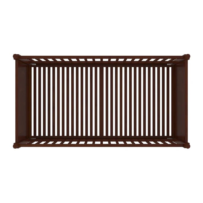 Irish old heritage wooden cradle with handmade vintage design