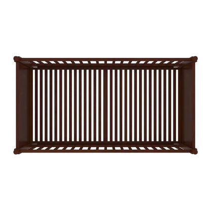 Irish old heritage wooden cradle with handmade vintage design